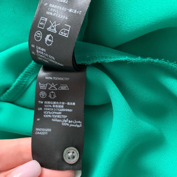 NWOT H&M Long-Sleeved Blouse - Picture 6 of 6